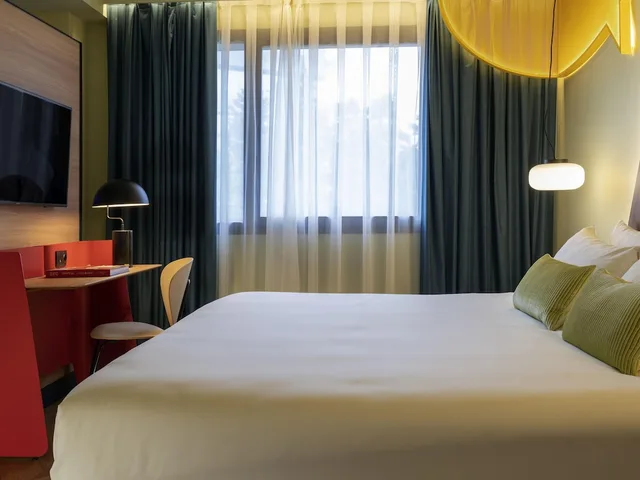 Lounge, Superior, Double Bed, Sofa، Ibis Styles Madrid City Las Ventas 3/8
