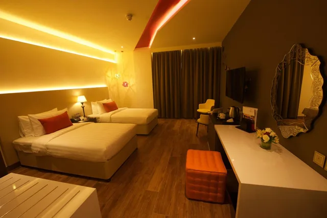 غرفة بريميوم بسريرين منفصلين، Carnelian Muscat - Airport Hotel 2/7