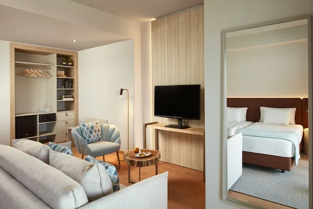 غرفة سوبيريور بسرير مزدوج أو سريرين منفصلين بإطلالة على البحر، Dom Jose Beach Hotel 7/10