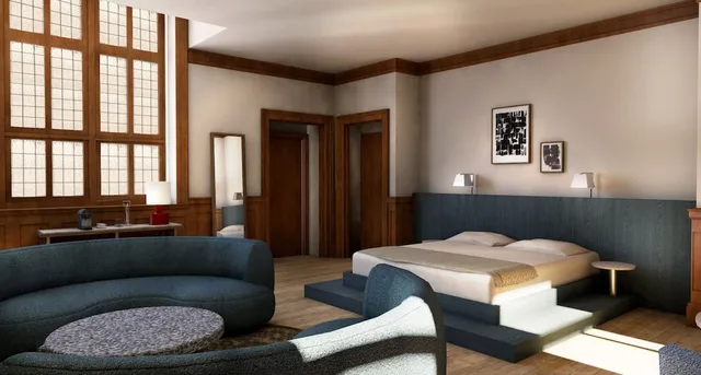 جناح بسرير كينج، Abode Glasgow 1/1