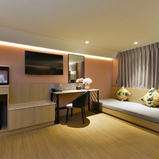 غرفة ديلوكس عائلية، Kastel Bangkok Hotel 2/3