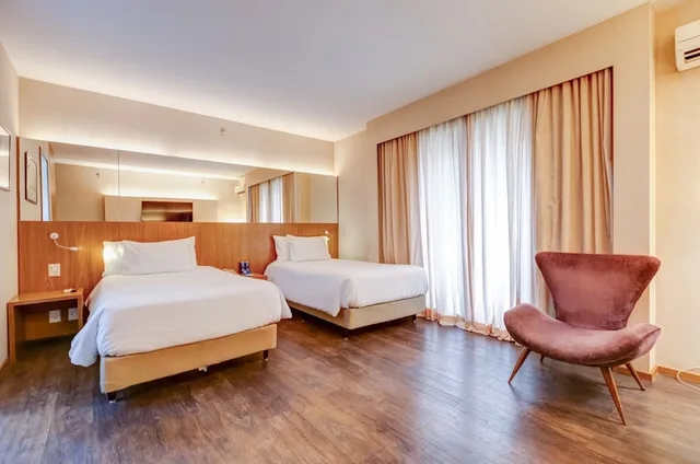 غرفة سوبيريور بسريرين منفصلين، Radisson Blu Sao Paulo 4/10