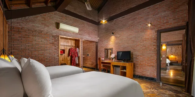 Suite, Bungalow, Triple, 1 Queen and 1 Single Bed, Garden View، ASEAN Resort - Shiki Onsen & Spa 3/4