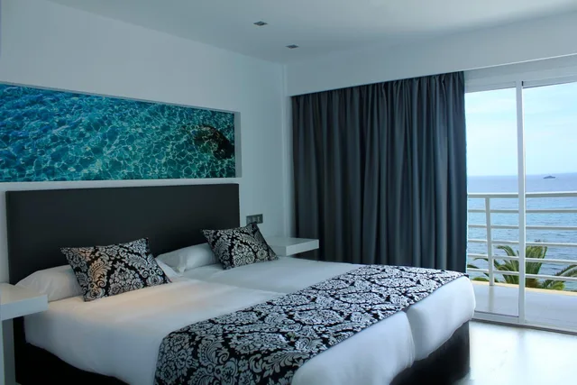غرفة مفردة بإطلالة على البحر، BG Hotel Nautico Ebeso 1/2