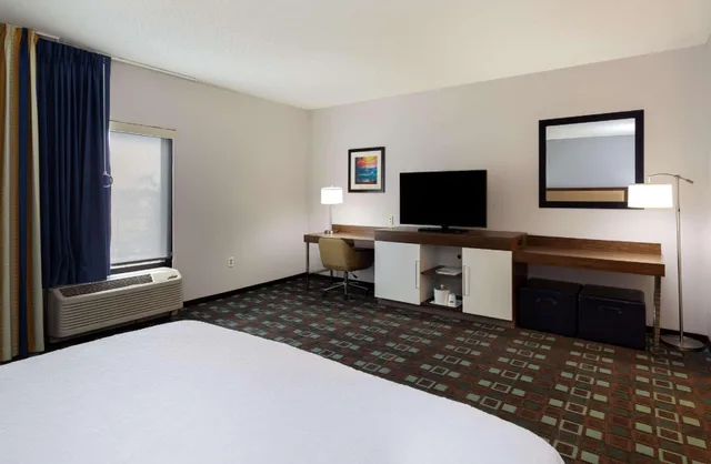 Room, King Bed, Bath and Shower, Sofa، Hampton Inn Spring Hill 2/2
