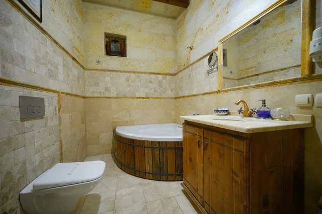 Family, 1 Double and 1 Single Bed, Harman Cave Hotel 9/10