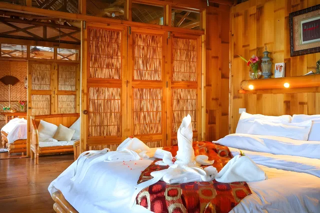 فيلا بسريرين كوين، The Coral Blue Oriental Beach Villas And Suites 2/2