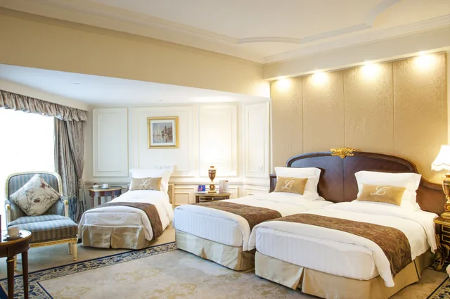 غرفة عائلية ثلاثية بثلاثة أسرّة، New Orient Landmark Hotel Macau 1/2
