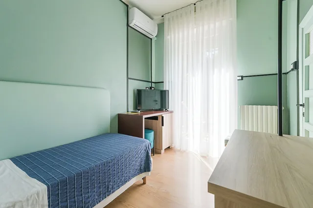غرفة قياسية بشرفة مفردة بسرير فردي، Il Nido Hotel 8/10