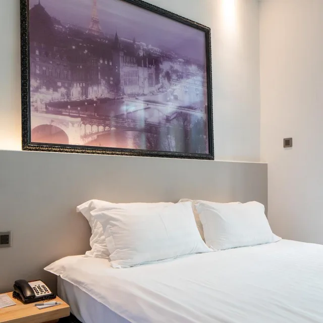 غرفة ديلوكس بسرير مزدوج أو سريرين منفصلين بشرفة، WiFi Boutique Hotel 6/10