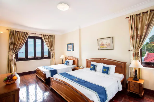 جناح بإطلالة على الحديقة، Beachfront Hotel 1/2