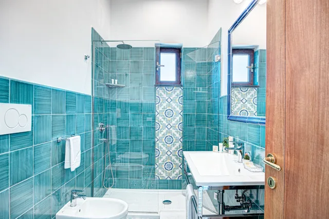 غرفة إليت بسرير مزدوج بإطلالة على البحر بغرفة نوم واحدة، Agriturismo Oleum 4/4