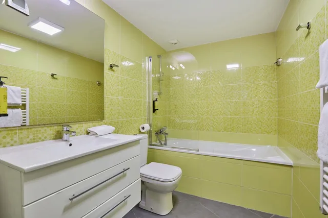 شقة بسرير كوين بغرفة نوم واحدة مع سرير سحّاب إضافي، Appart hotel Odalys City Marseille Centre Parc Chanot Velodrome 7/10