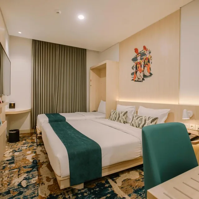 Deluxe, Murphy Bed, with View، Cordia Hotel Yogyakarta - Hotel Dalam Bandara 2/5