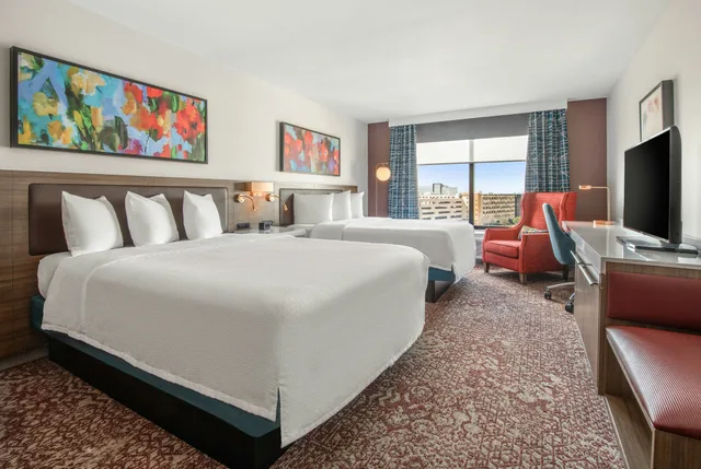 غرفة بسريرين كوين، Hilton Garden Inn Dallas/Allen 1/2
