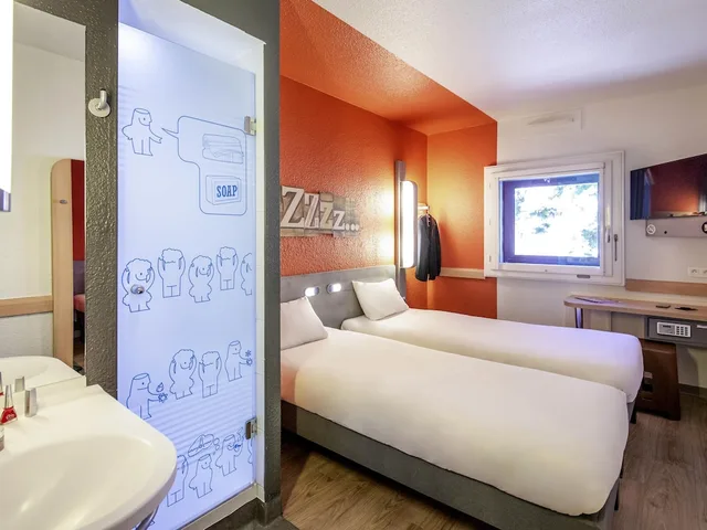 غرفة بسرير مزدوج، Ibis Budget Marseille Timone 10/10