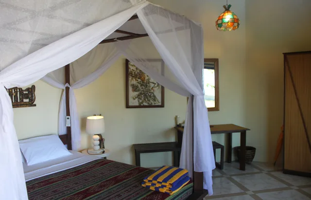 بنغل بسرير كينج بإطلالة على البحر، Hotel Uyah Amed Spa Resort 4/6