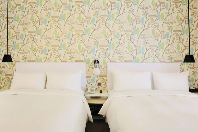 Family, 2 Double Beds, CityInn Hotel Plus Ximending Branch 5/8