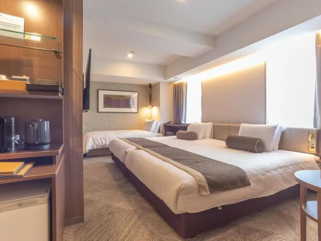 Deluxe, 2 Double Beds, The Rise Osaka Kitashinchi 1/3