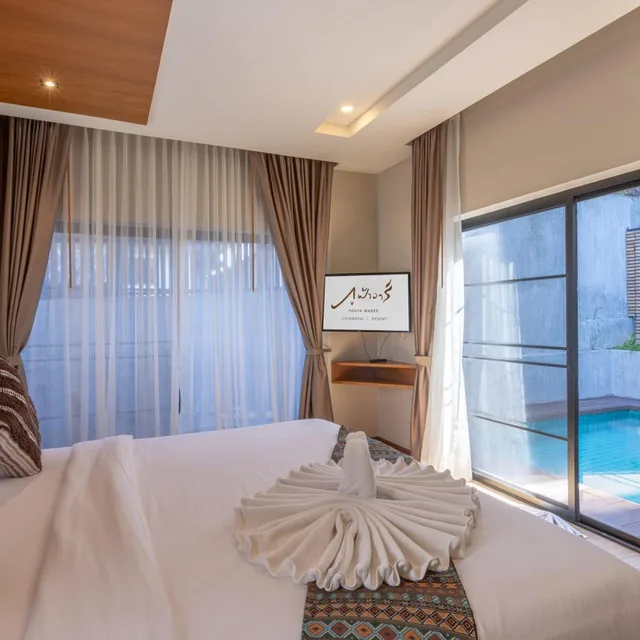فيلا بمسبح خاص، The Phufa Waree Chiangrai Resort 1/3
