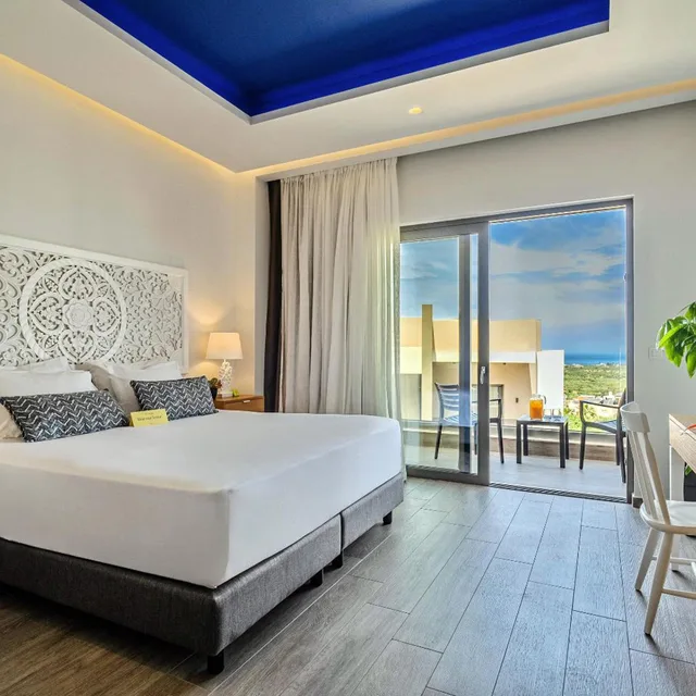 غرفة سوبيريور بسرير مزدوج بإطلالة على البحر، Villaggio Boutique Hotel Hersonissos - Adults Only 1/10