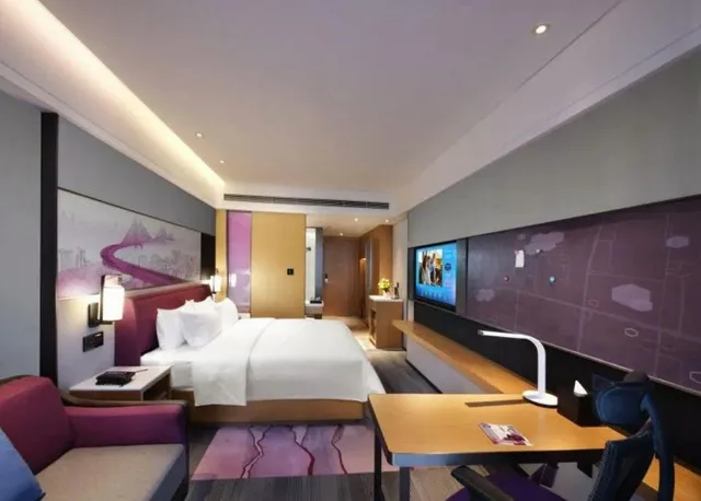 غرفة ديلوكس بسرير كوين، Hampton by Hilton Wuhan East Lake Optics Valley 1/1