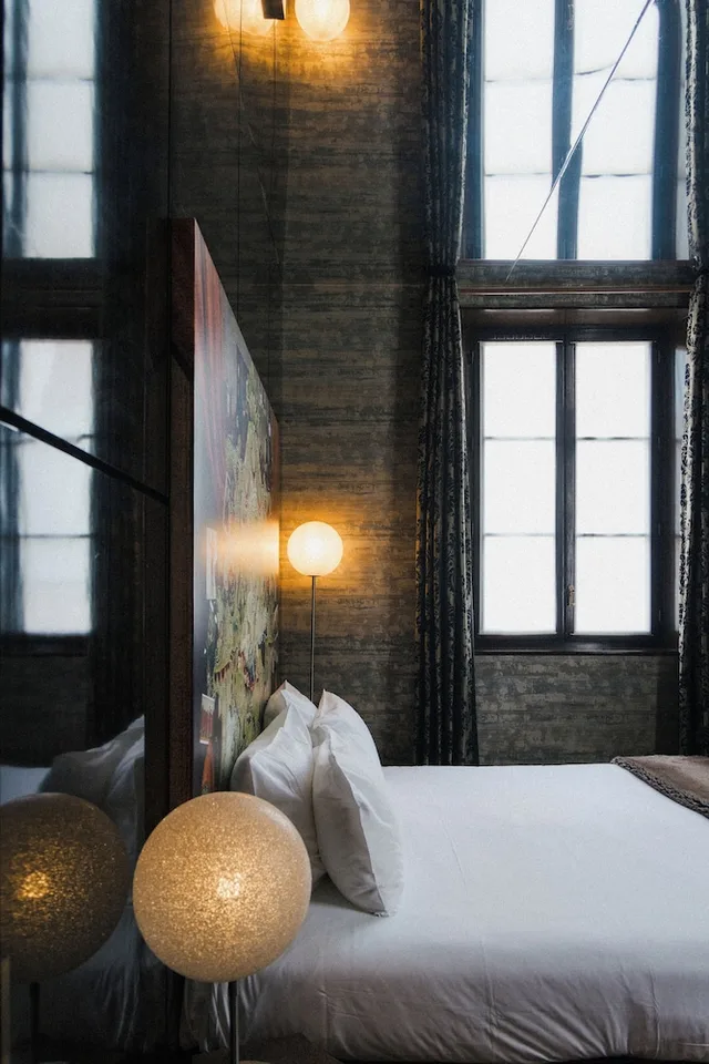 غرفة سوبيريور بسرير كوين، Hotel Du Petit Moulin 3/6