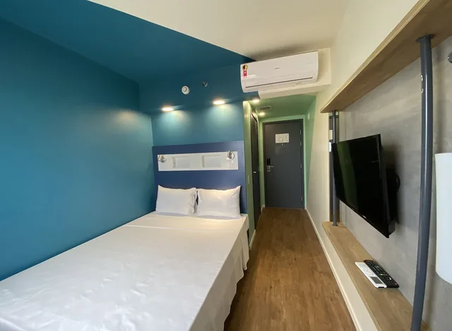 غرفة سوبيريور بسرير مزدوج بإطلالة على البحر، Ibis Budget Recife Jaboatao 3/10