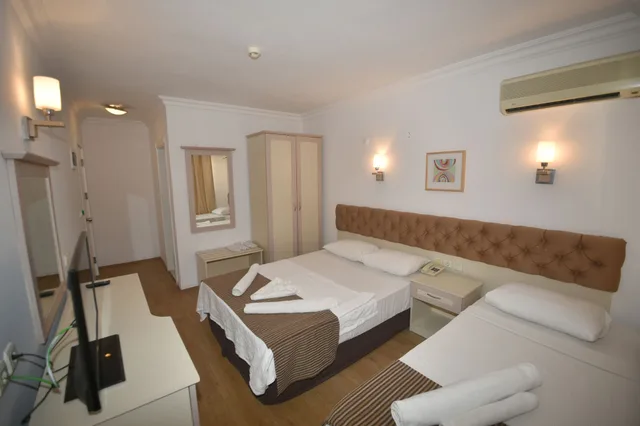 غرفة قياسية بسرير مزدوج وسرير فردي بإطلالة على المدينة، Almena City Hotel 3/9