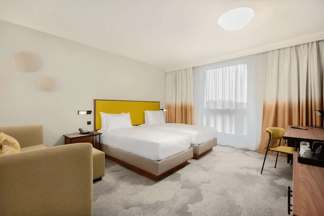Room, Twin Beds, Hyatt Place Paris Charles De Gaulle Airport 1/2