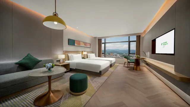 Standard, Twin Beds, Creek View, Smoking، Holiday Inn Fu’an 3/4