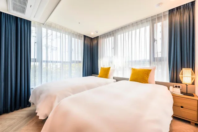 جناح بإطلالة على المدينة، Ventimo Hotel and Residence Jeju 3/7