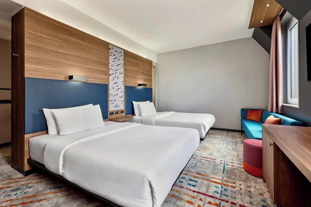 غرفة بسريرين مزدوجين، ALOFT MUNICH 3/9