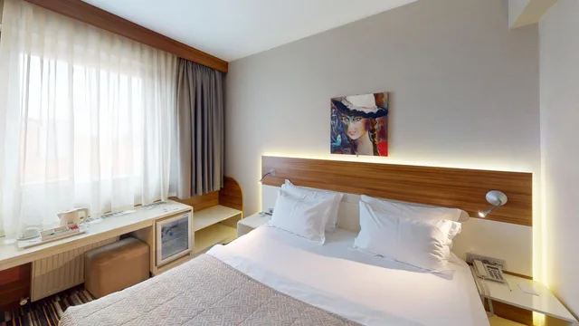 غرفة اقتصادية بسرير مزدوج أو سريرين منفصلين، Mimi Hotel Ankara 7/10