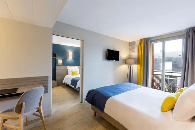 غرفة عائلية، Best Western La Porte Des Chateaux 2/8