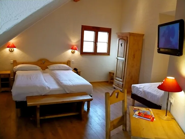 غرفة سوبيريور بسرير كوين، Inter Hotel Colmar Sud La Ferme Du Pape Hostellerie 3/7