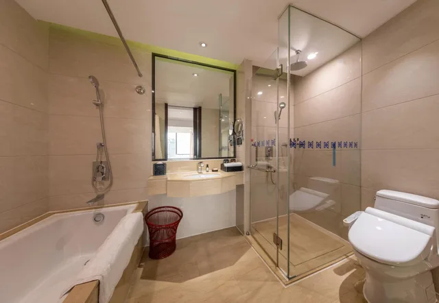 غرفة ديلوكس تنفيذية بسرير كوين، Guangdong Hotel Zhuhai Ex Guangdong Regency 5/5