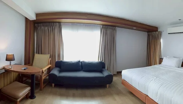 غرفة بريميير ديلوكس بسرير كينج، NJOY Prestige Grand Hotel Don Mueang 10/10