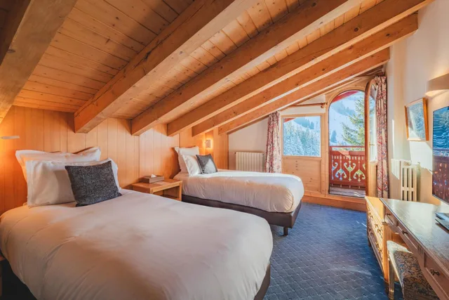 غرفة عائلية بسرير بطابقين، Hotel Carlina Courchevel 1/10