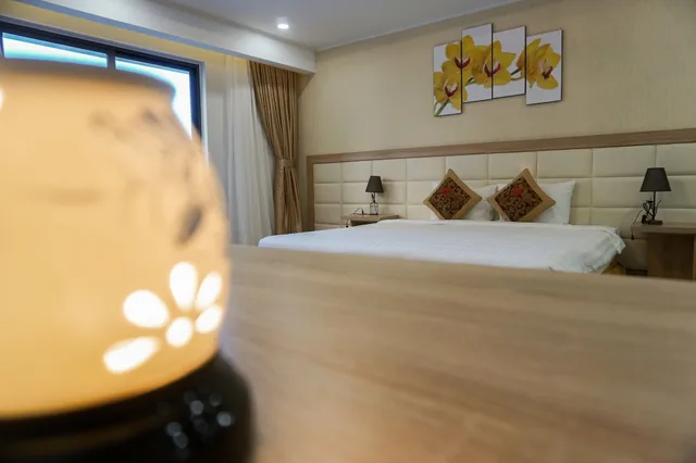 غرفة ديلوكس بسرير مزدوج بإطلالة على المدينة، Ruby Hotel 6/6