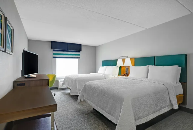 غرفة بسريرين كوين، Hampton Inn and Suites Belleville 1/3