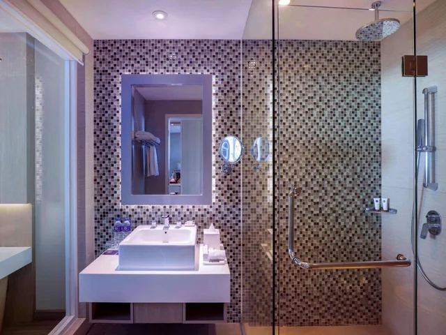 غرفة ديلوكس بإطلالة على المسبح، Grand Mercure Bandung Setiabudi 8/9