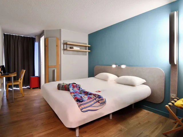 غرفة عائلية بسريرين مزدوجين، Ibis Budget Vannes Ploeren 4/9