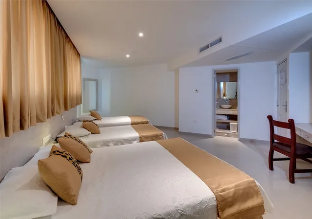 غرفة سوبيريور بسريرين مزدوجين، Hotel Dorado Plaza Bocagrande 3/7