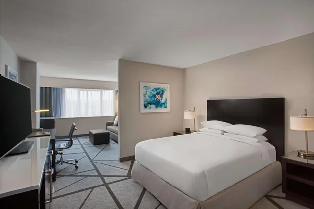 جناح جونيور بسرير كينج مع أريكة، DoubleTree by Hilton Hotel Los Angeles Norwalk 1/6