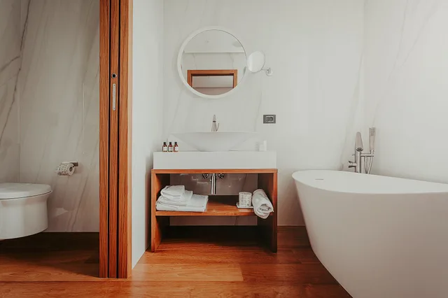 جناح جونيور بسرير كينج مع أريكة، Baca Suites Restaurant & Bar 2/2