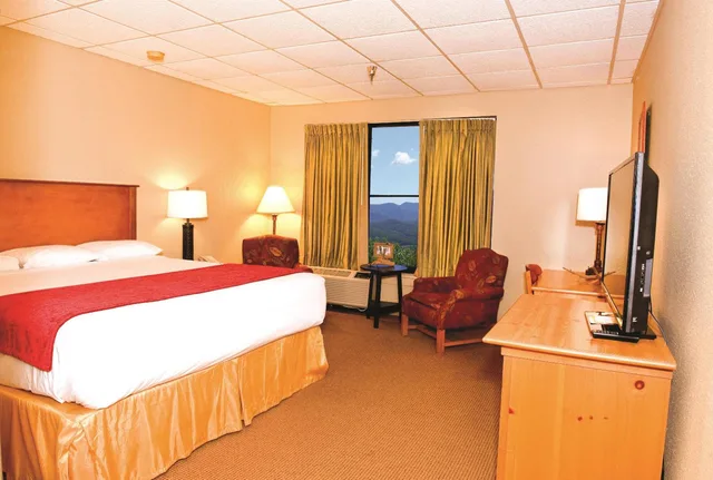غرفة قياسية بسرير كينج، Unicoi State Park Lodge 3/5
