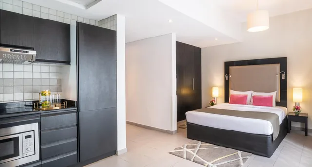 Executive, Studio, King Bed, Laundry، Citadines Metro Central Dubai Ex Auris Metro Central Hotel Apartments 3/9
