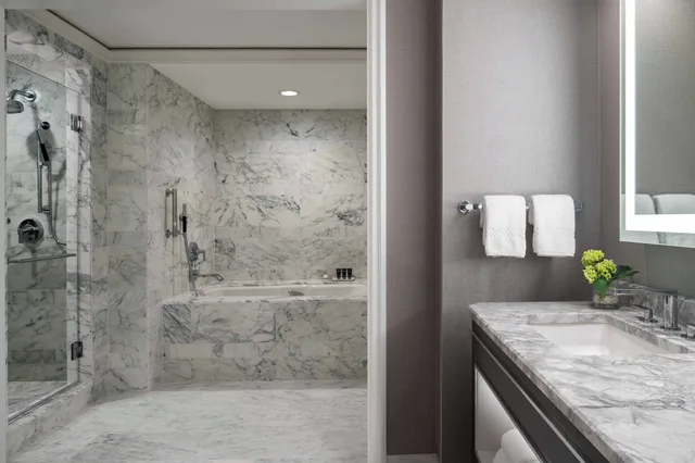 غرفة كلوب بسرير كينج بشرفة، The Ritz-Carlton, St. Louis 4/4