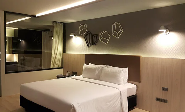 جناح بسرير مزدوج وسرير فردي، The Heritage Bangkok Hotel 1/2